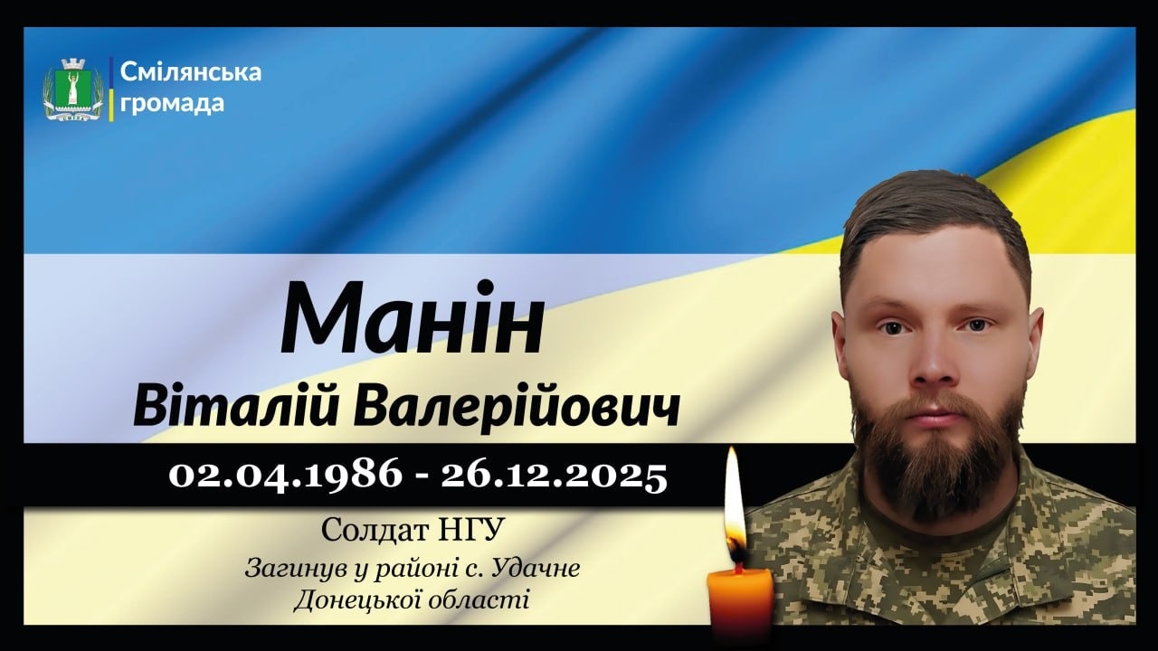Манін Віталій Валерійович