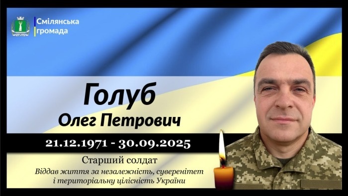 Голуб Олег Петрович